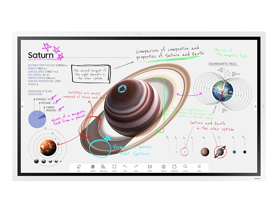 스마트 전자칠판 Flip Pro LH55WMBWBGCXKR 판매 이미지