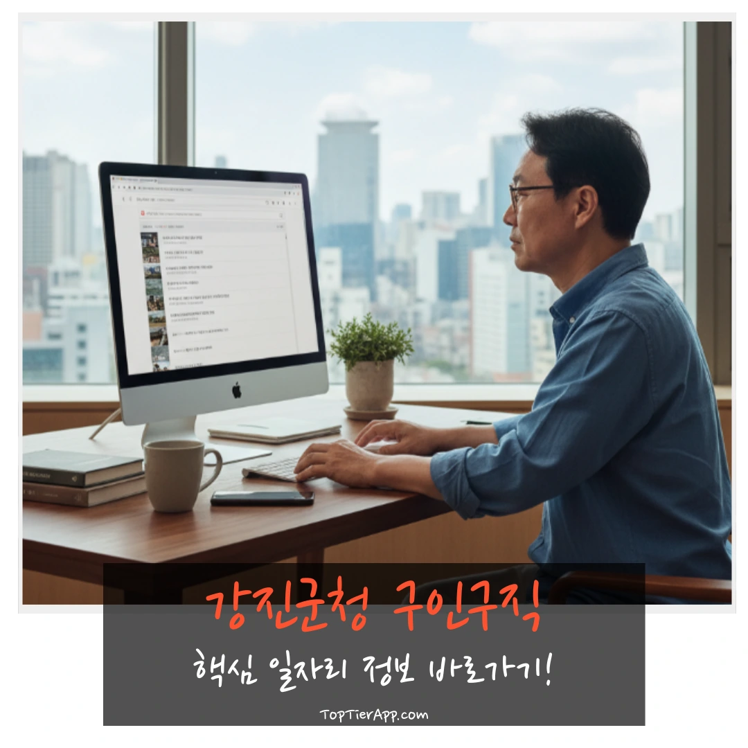 강진군청 구인구직 대표 이미지