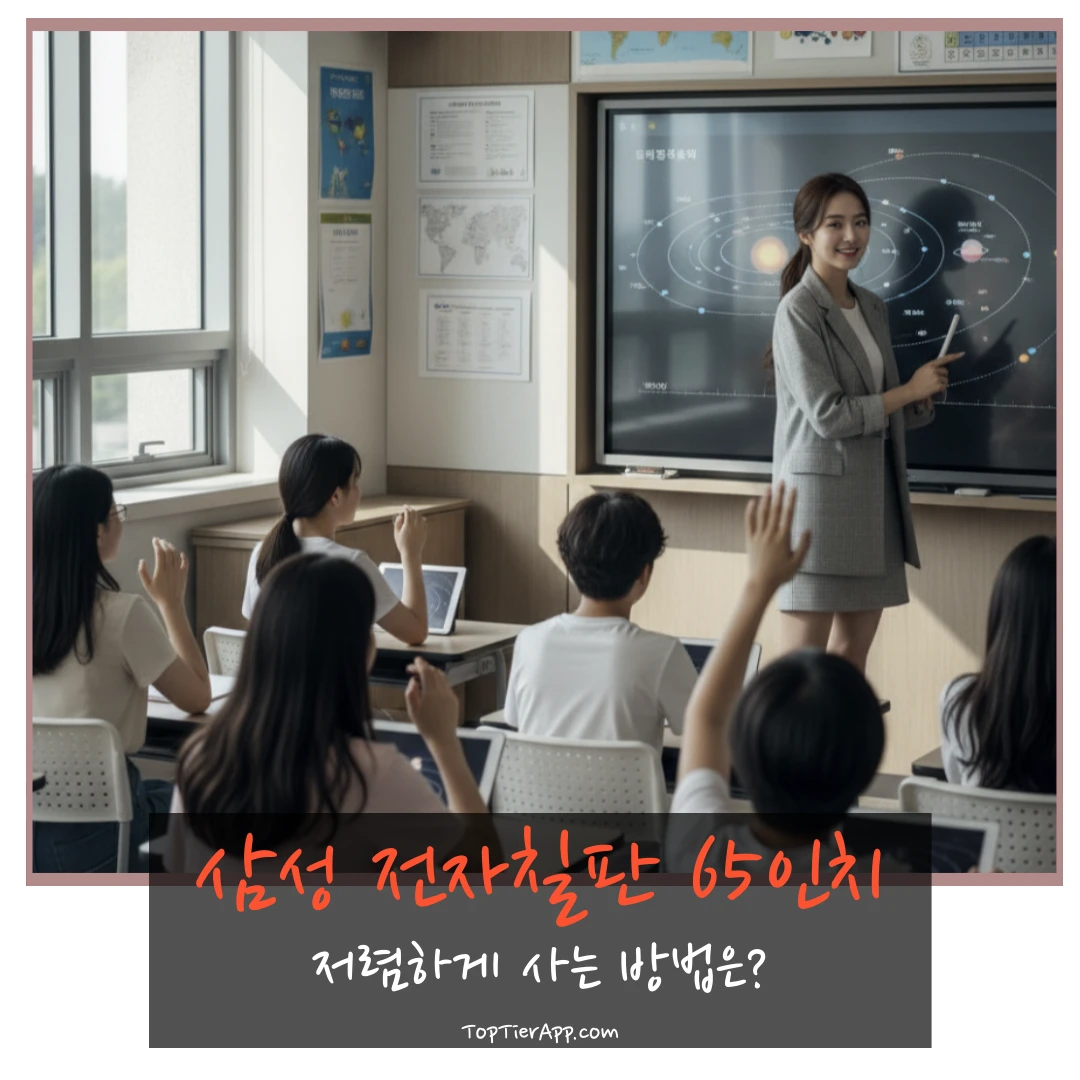 삼성 전자칠판 65인치 LH65WMBWBGCXKR 싸게 사는 법