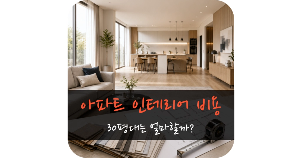 30평 아파트 리모델링 비용